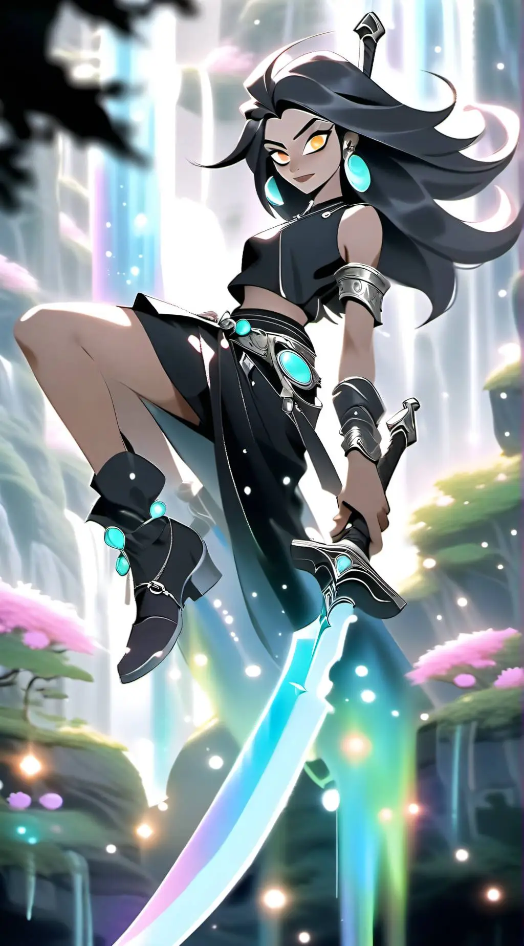 ai character: Hazbin hotel group background