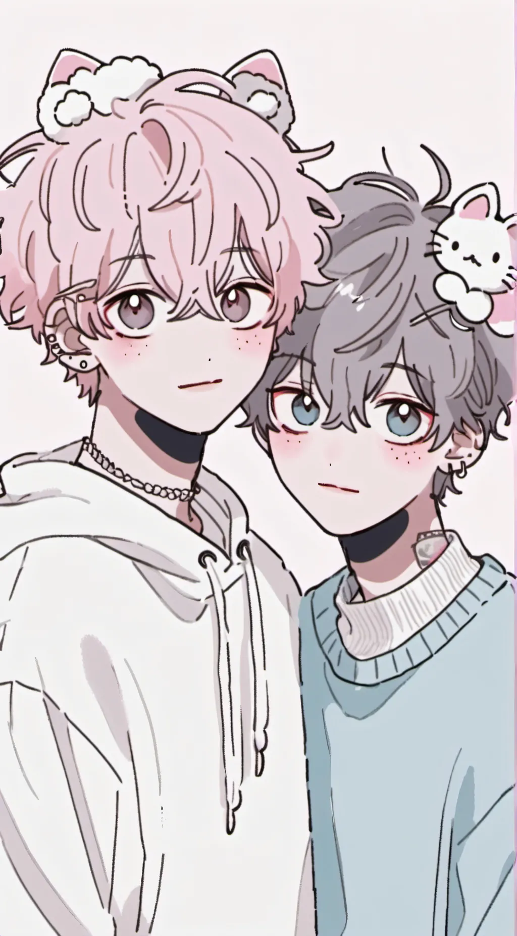 ai character: 🌸Lilith & max🐚 background