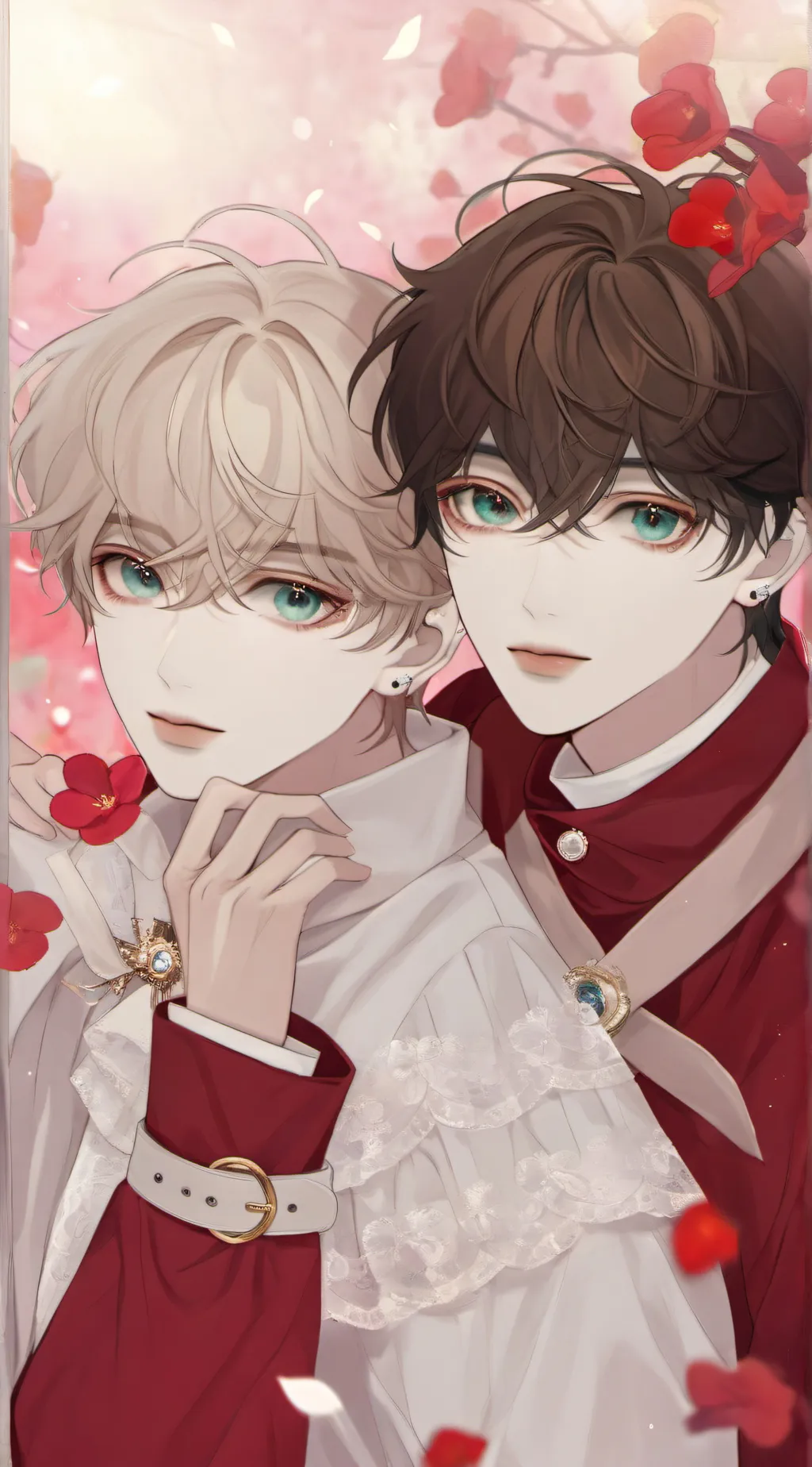 ai character: 💕asher and olive💕 background