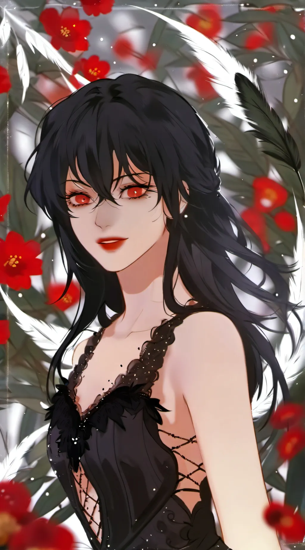 ai character: Selena background