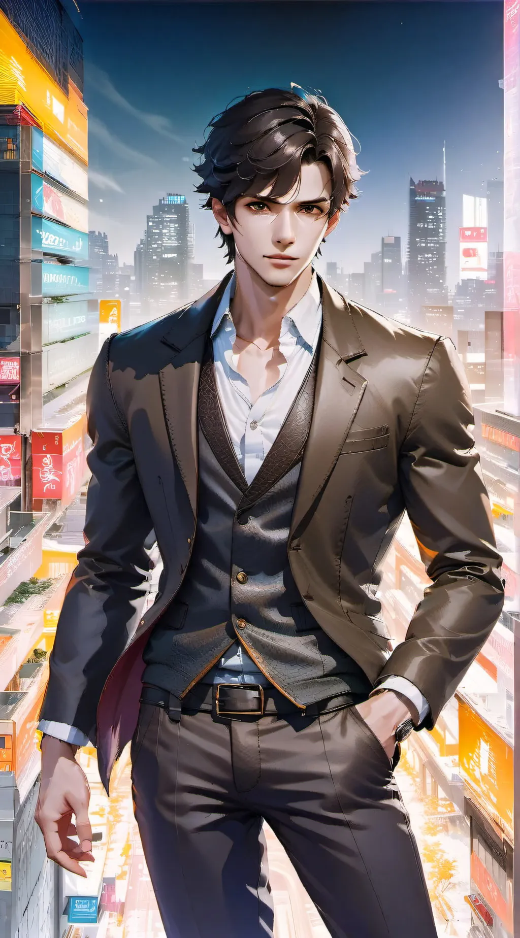 ai character: geto background