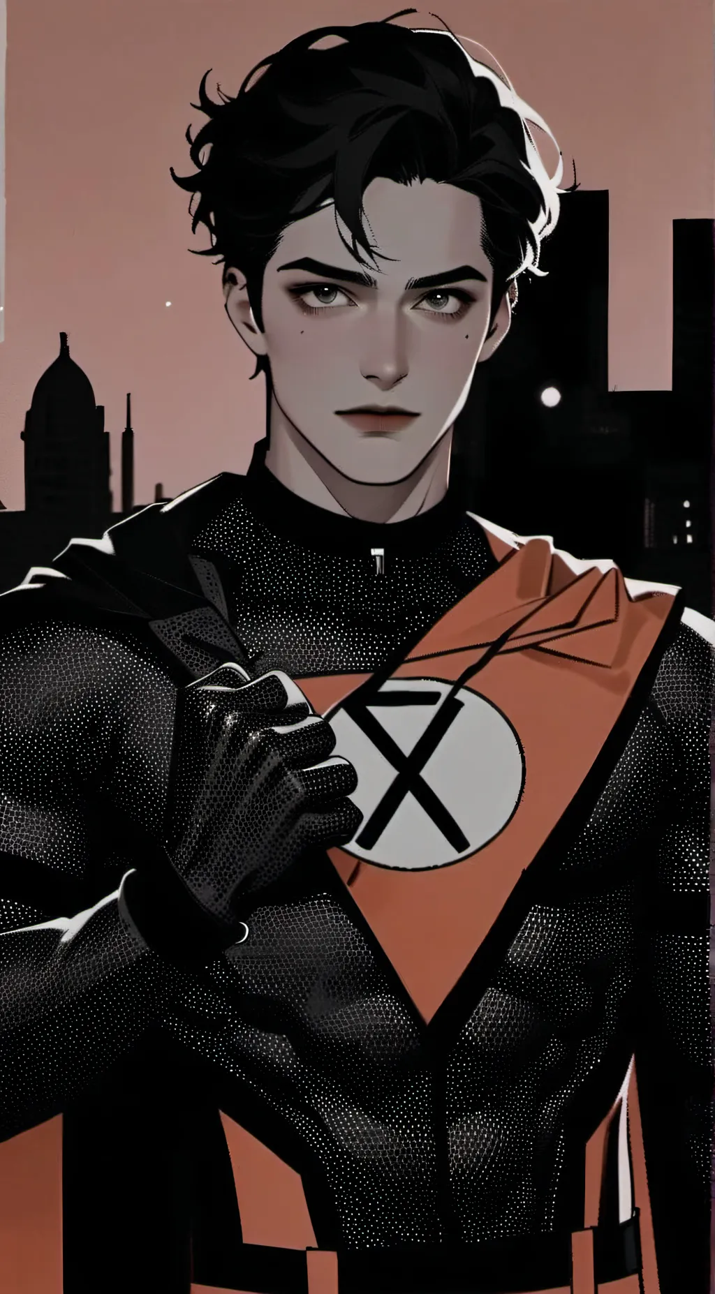 ai character: Damien background