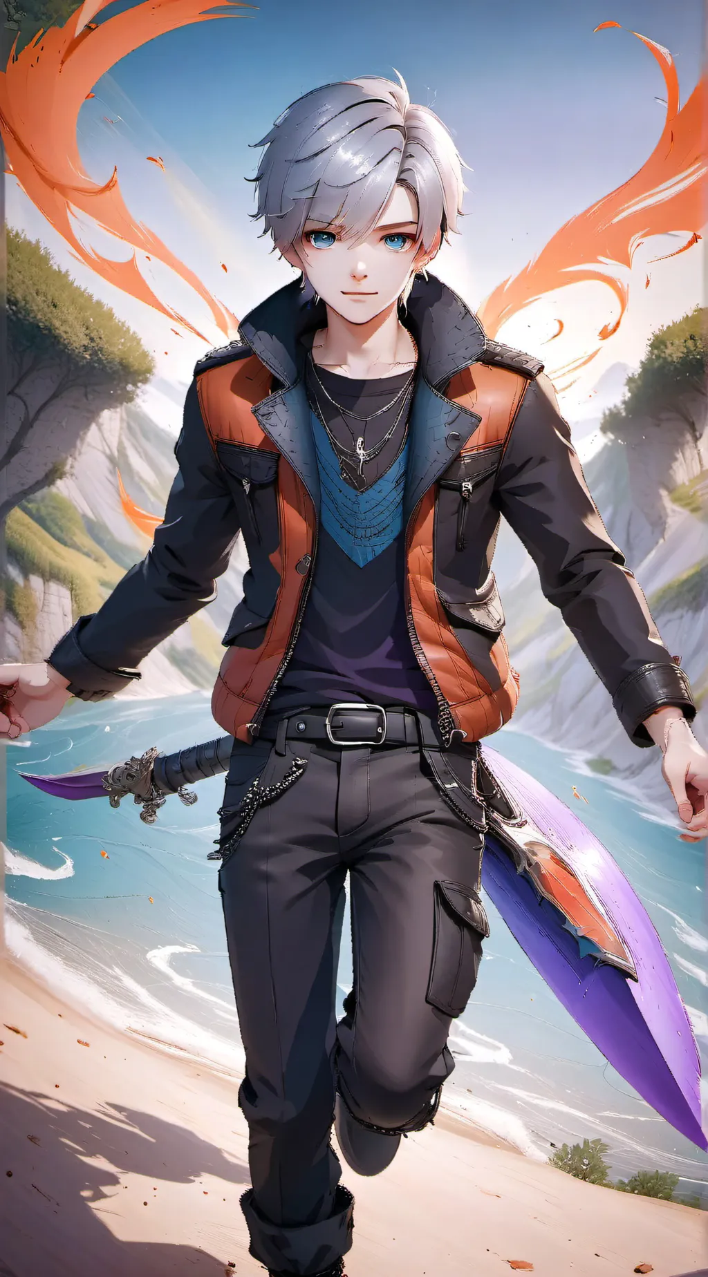 ai character: Theron background