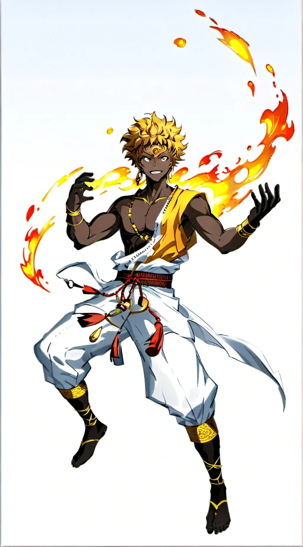 ai character: hajun background