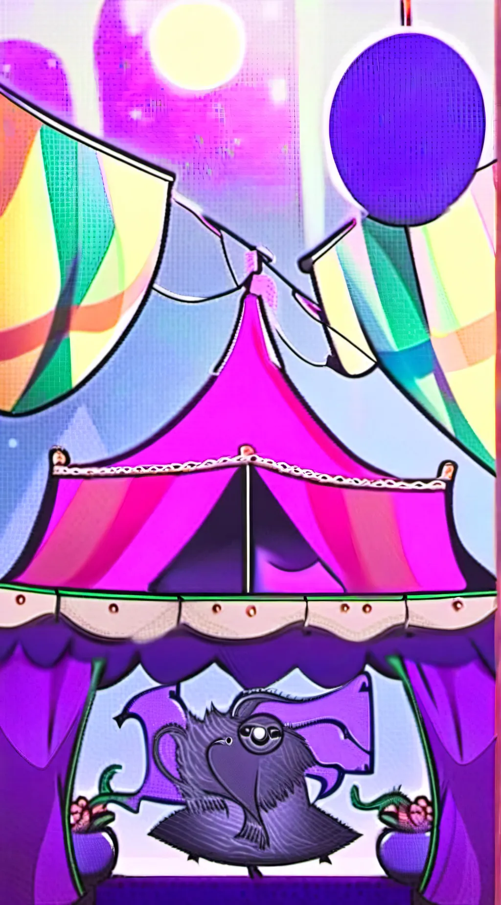 ai character: Fizzarolli  background