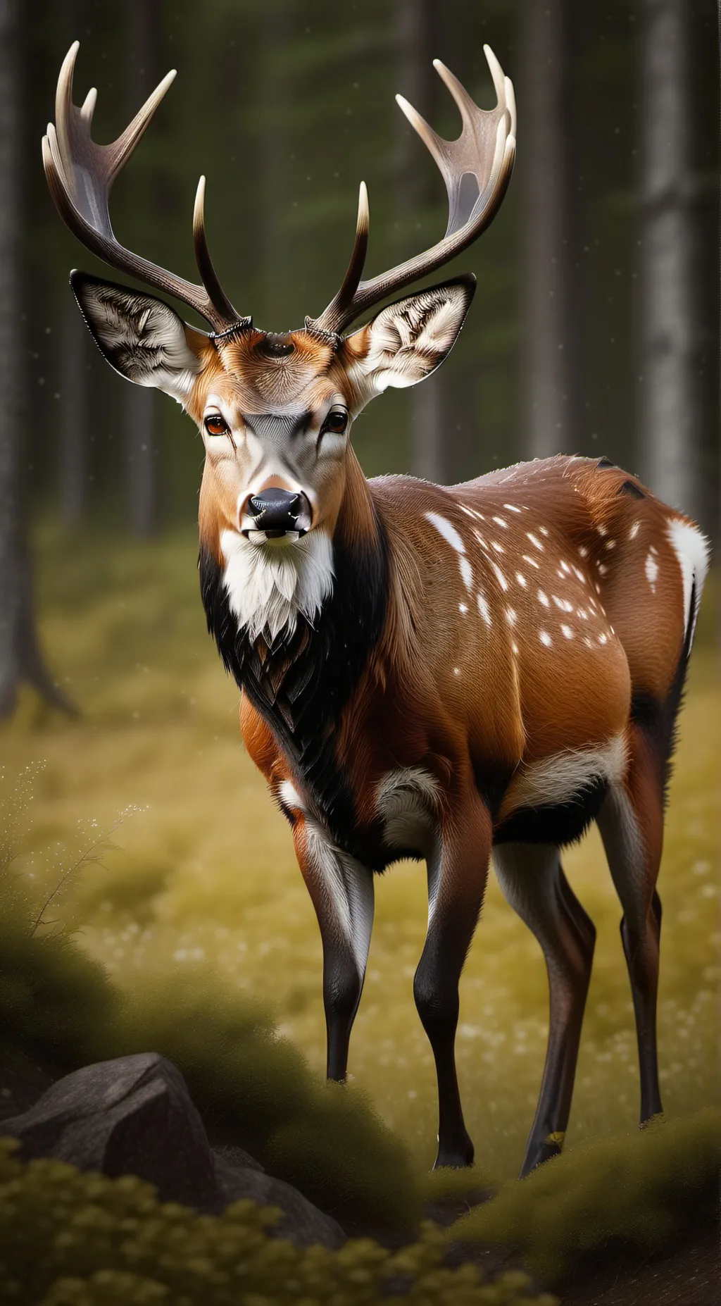 ai character: dear background