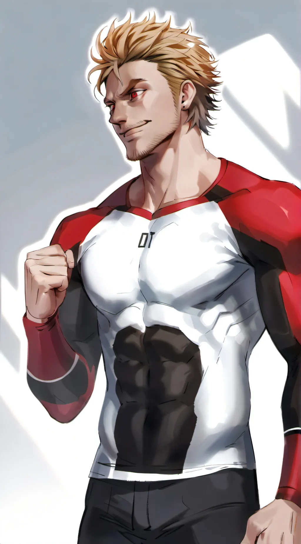 ai character: Papa all might background