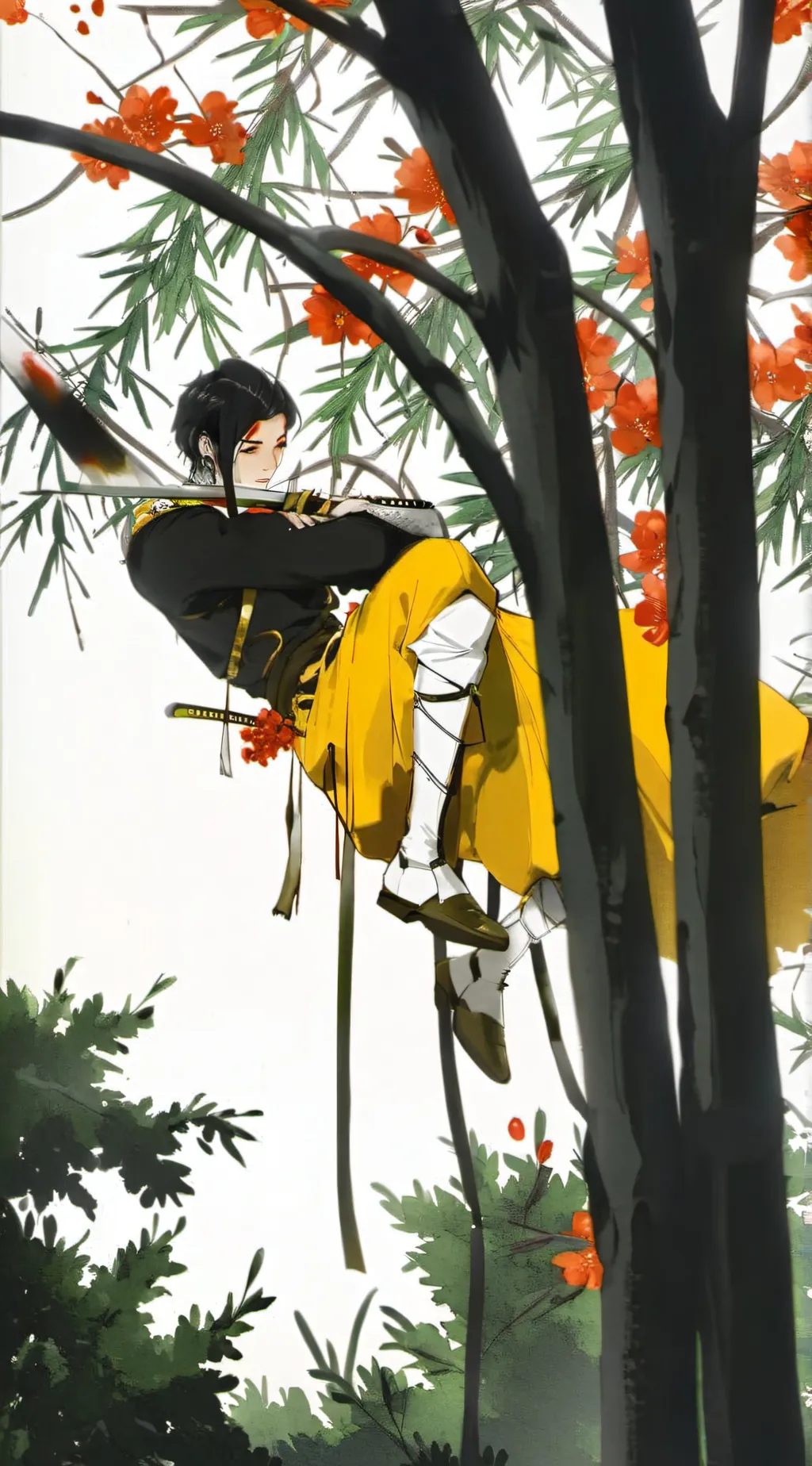 ai character: Samueljc206  background