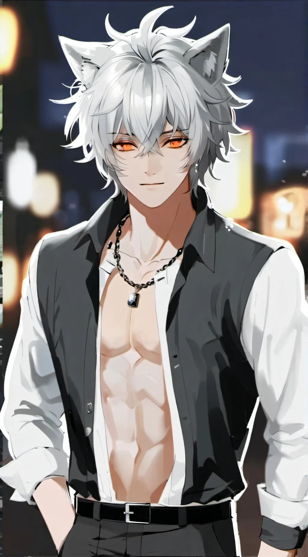 ai character: leo background