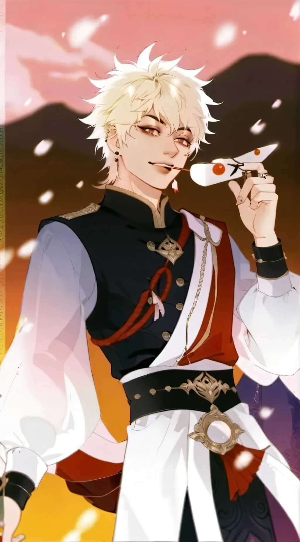 ai character: Bakugo background