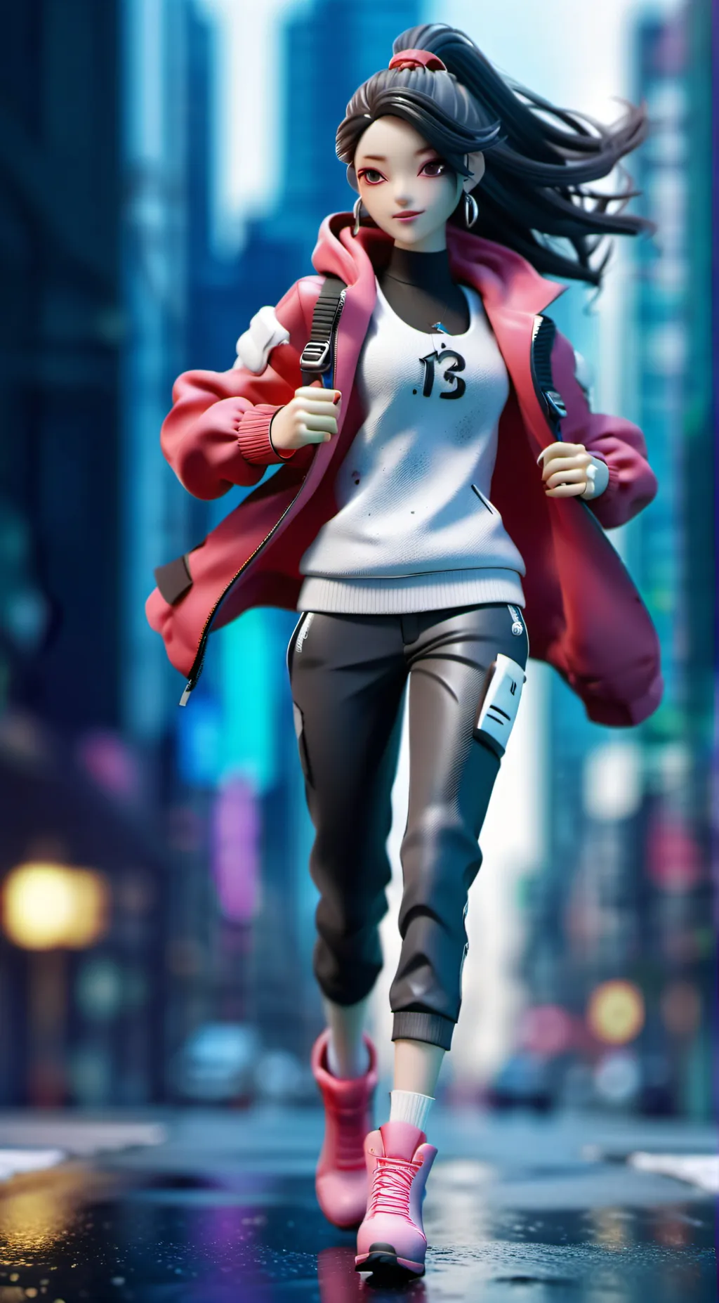 ai character: Hh background