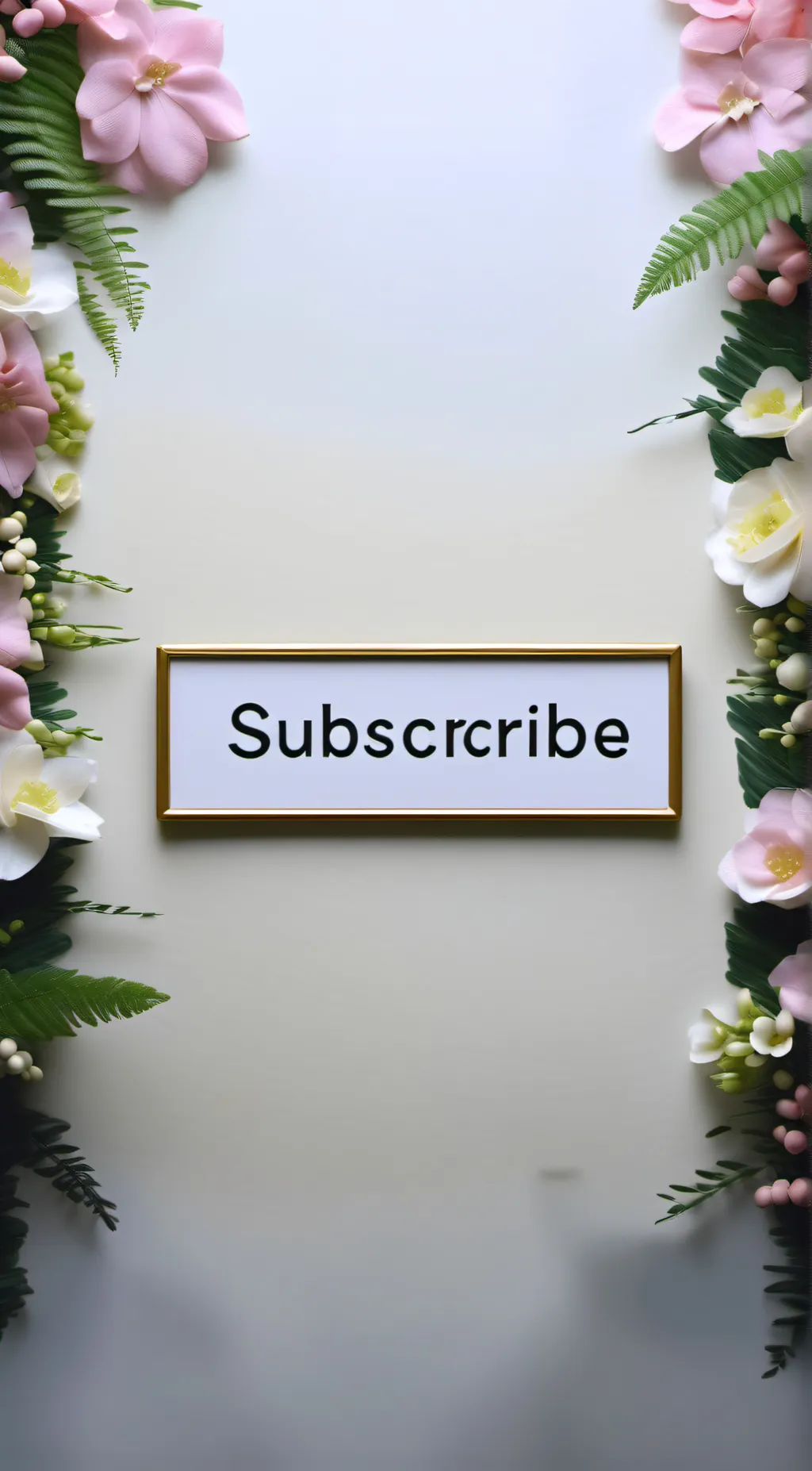 ai character: Subscribe to me background