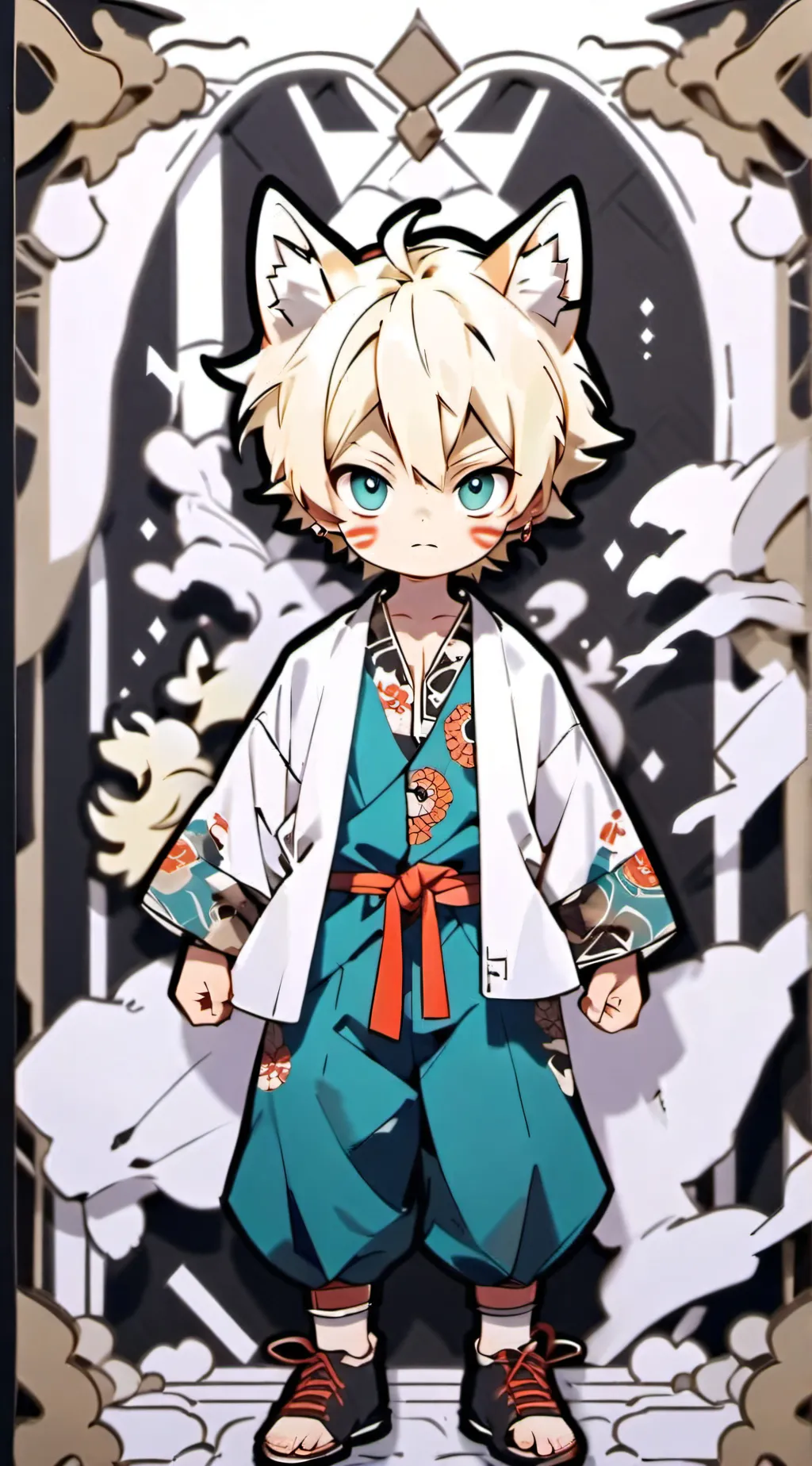 ai character: Tsuki Sorakawa (p) background