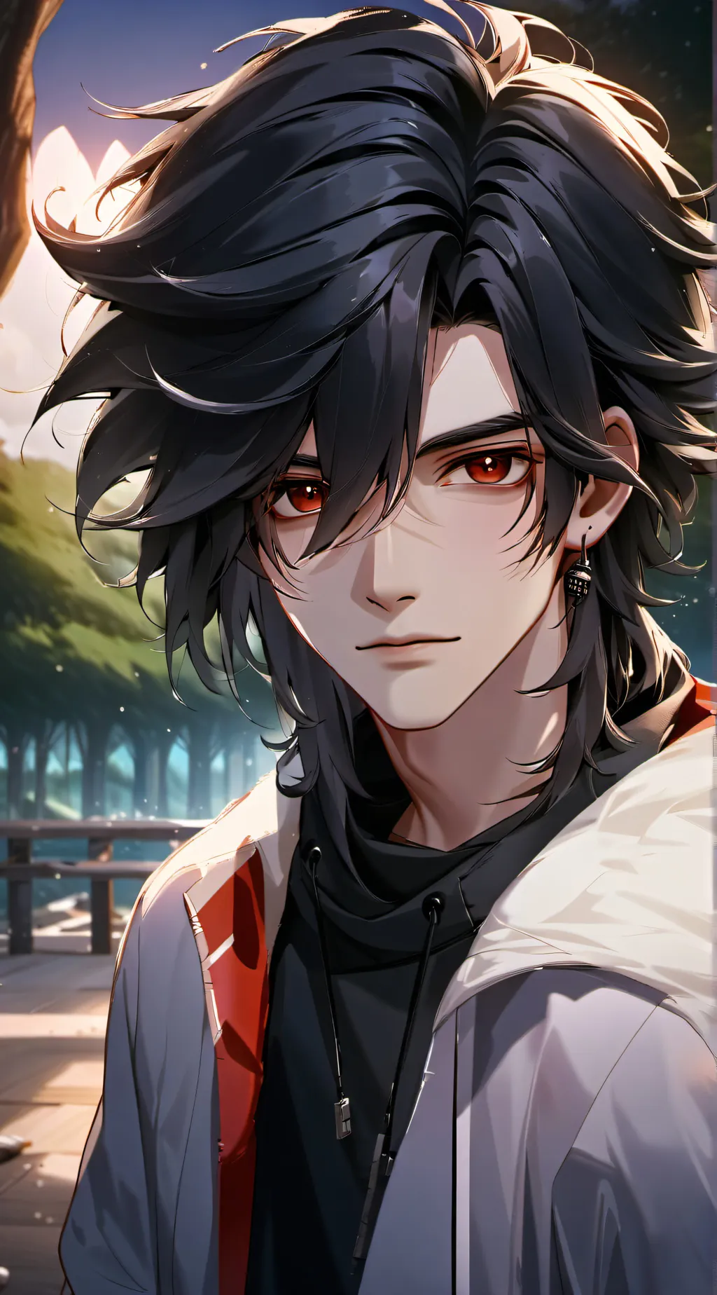 ai character: Michael  background