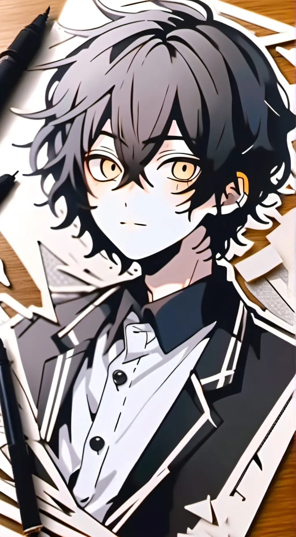 ai character: Carl background