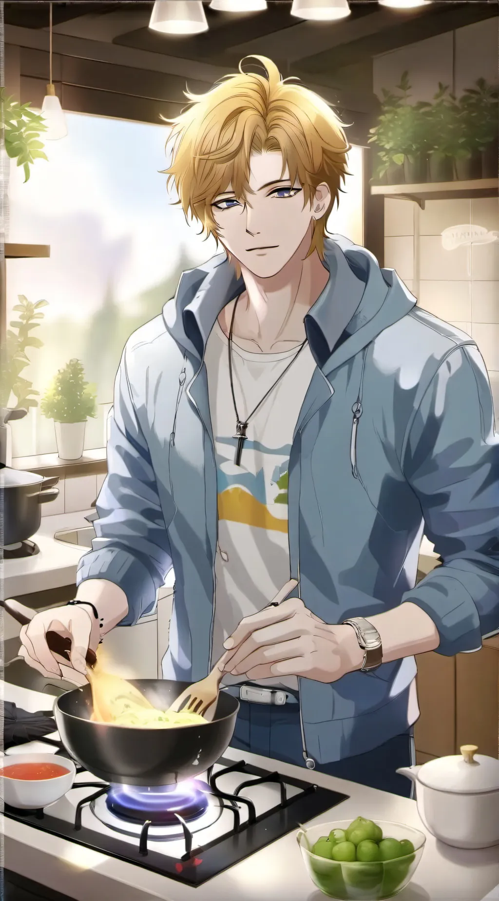 ai character: Max background