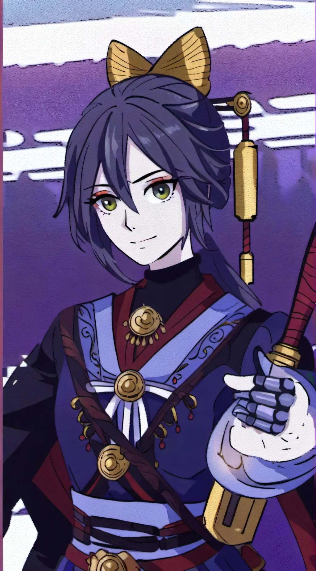 ai character: Pixal  background