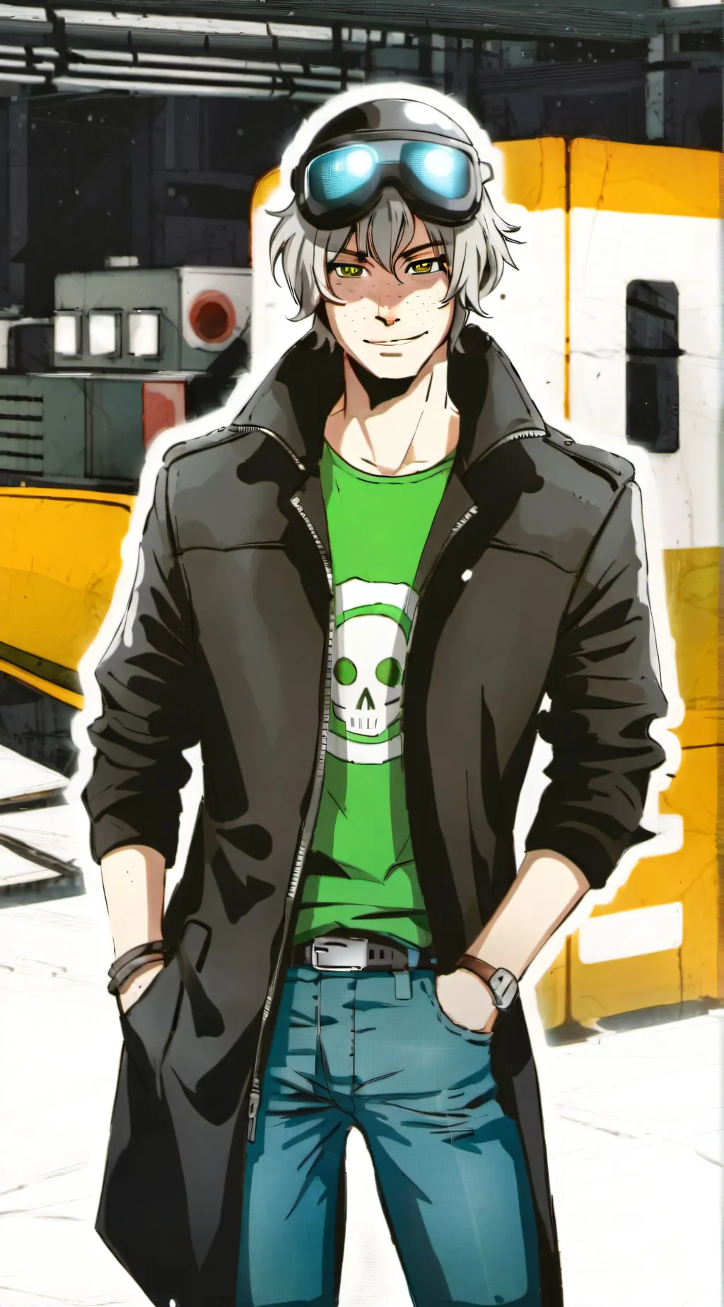 ai character: Terabyte  background