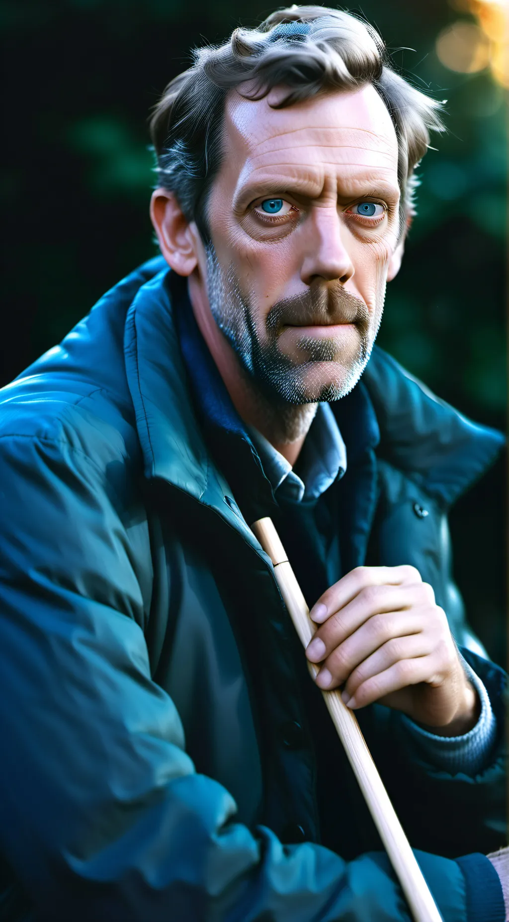 ai character: house (housemd) background