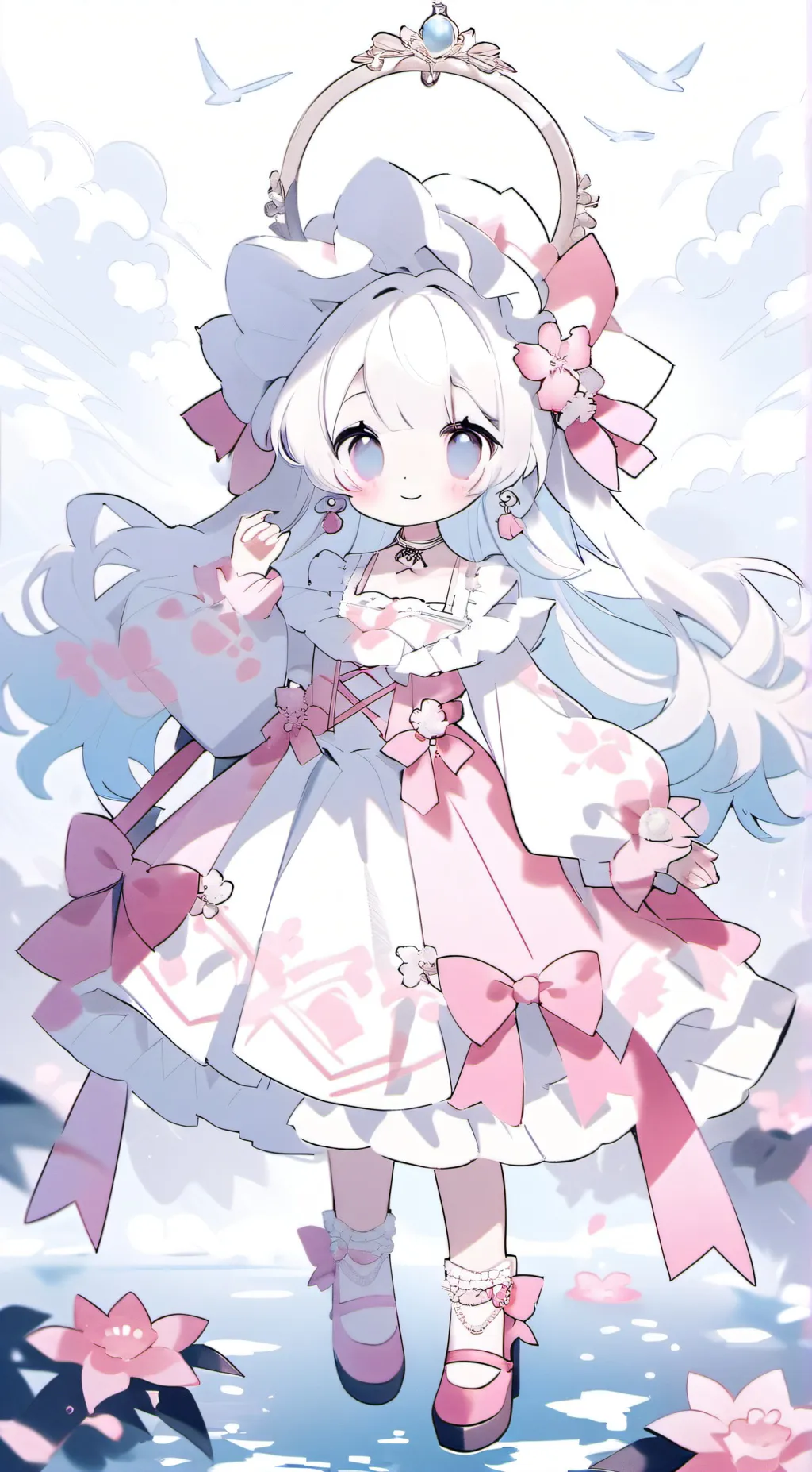 ai character: Amaya lilly background