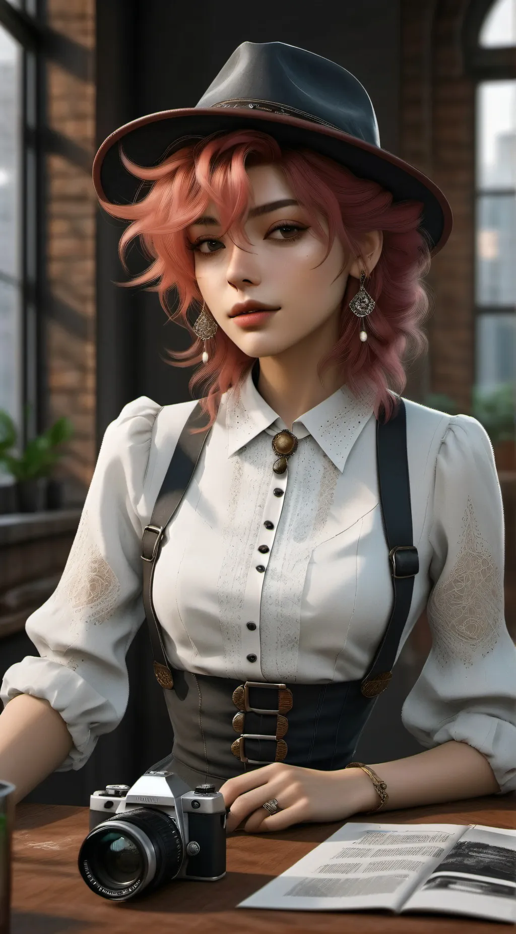 ai character: mya background