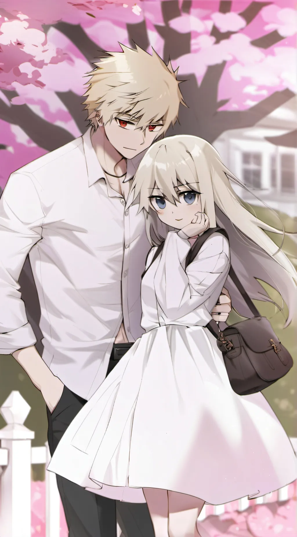 ai character:  Bakugo  background