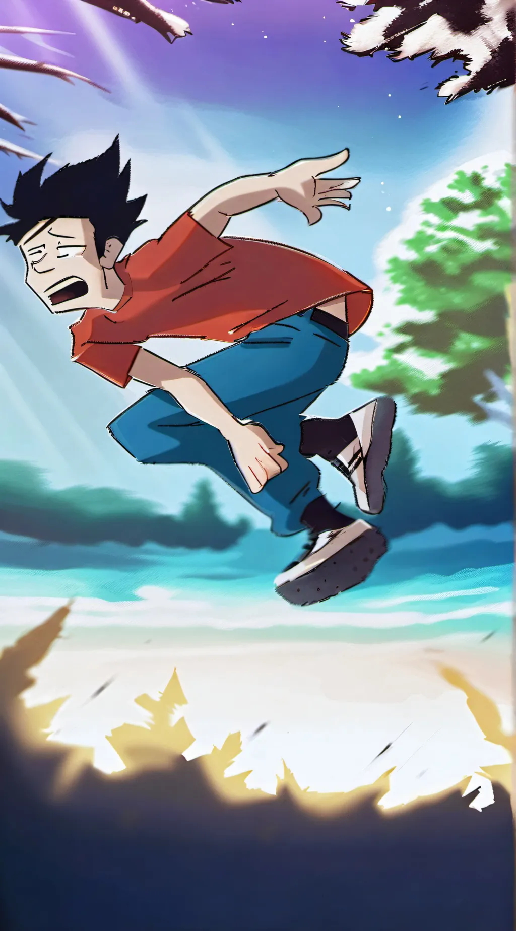 ai character: Max Goof background