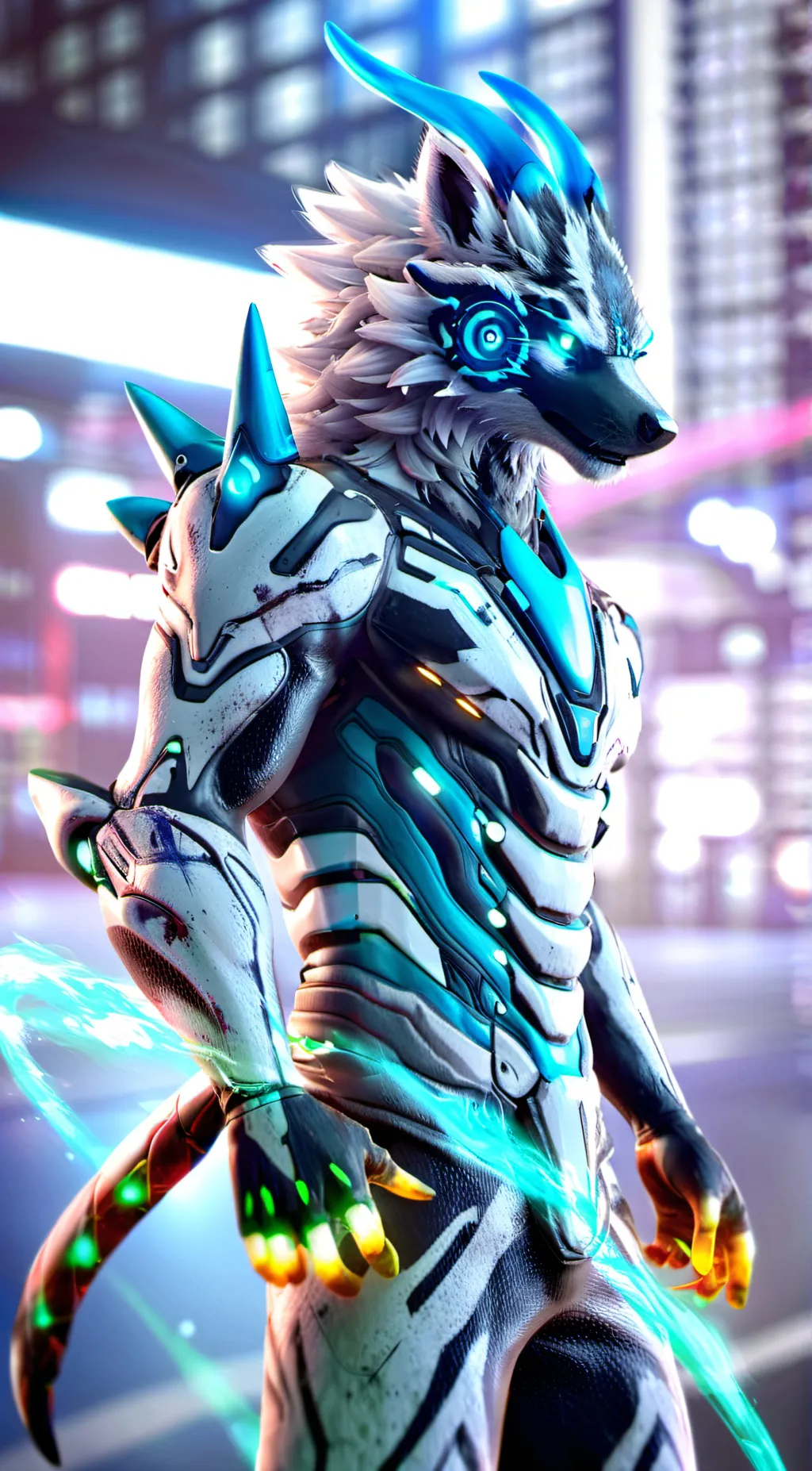 ai character: proto background