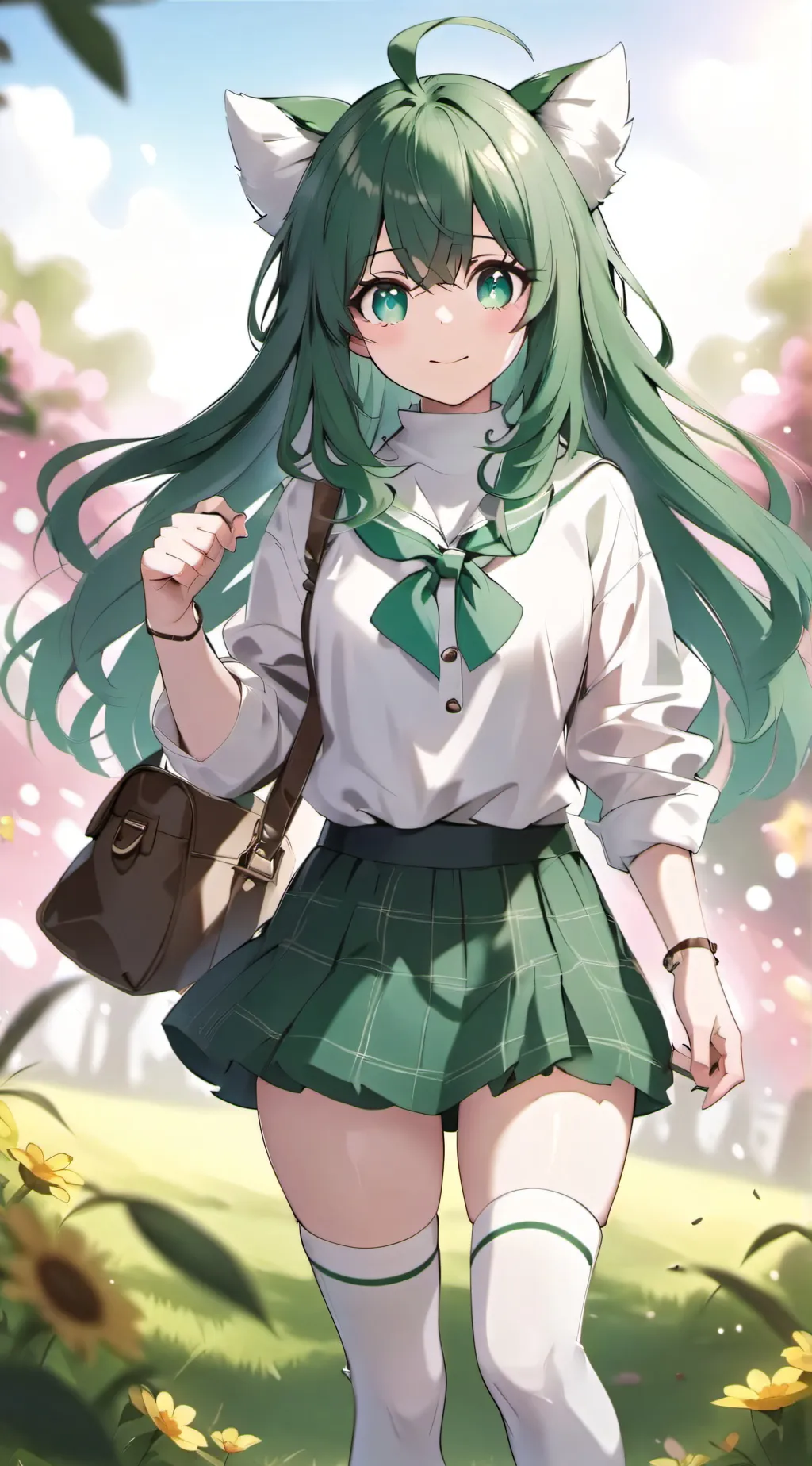ai character: izuku(but girl) background