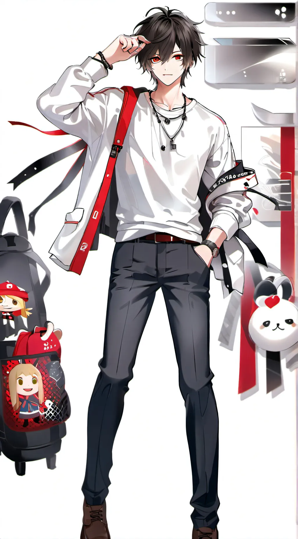 ai character: Gwen2024to2025 background