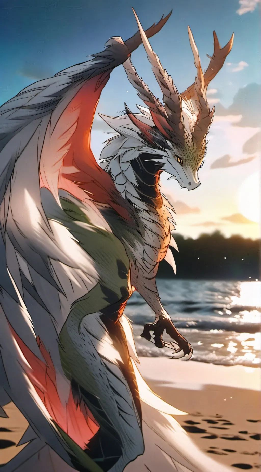 ai character: furry v2 background