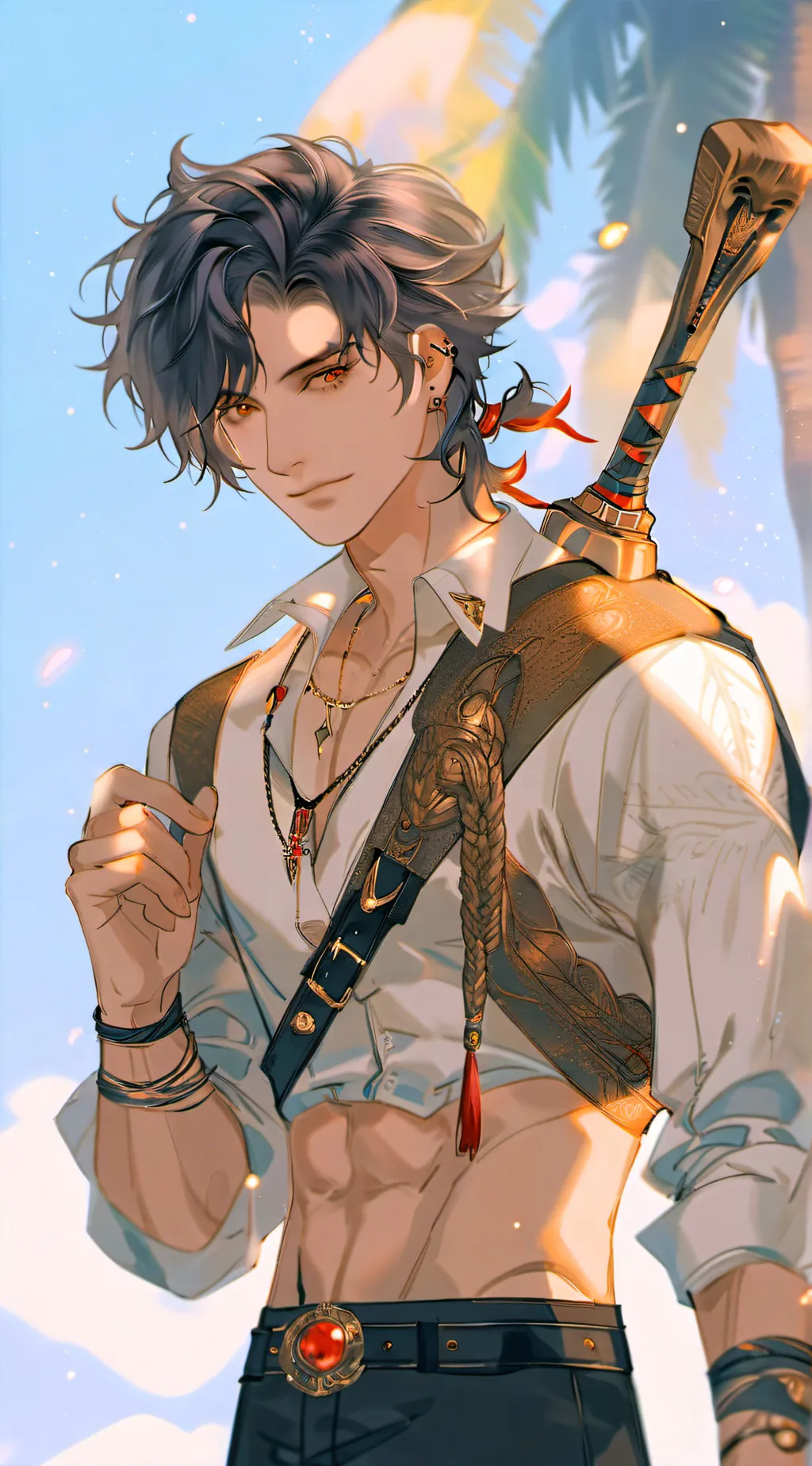 ai character: Hunter background