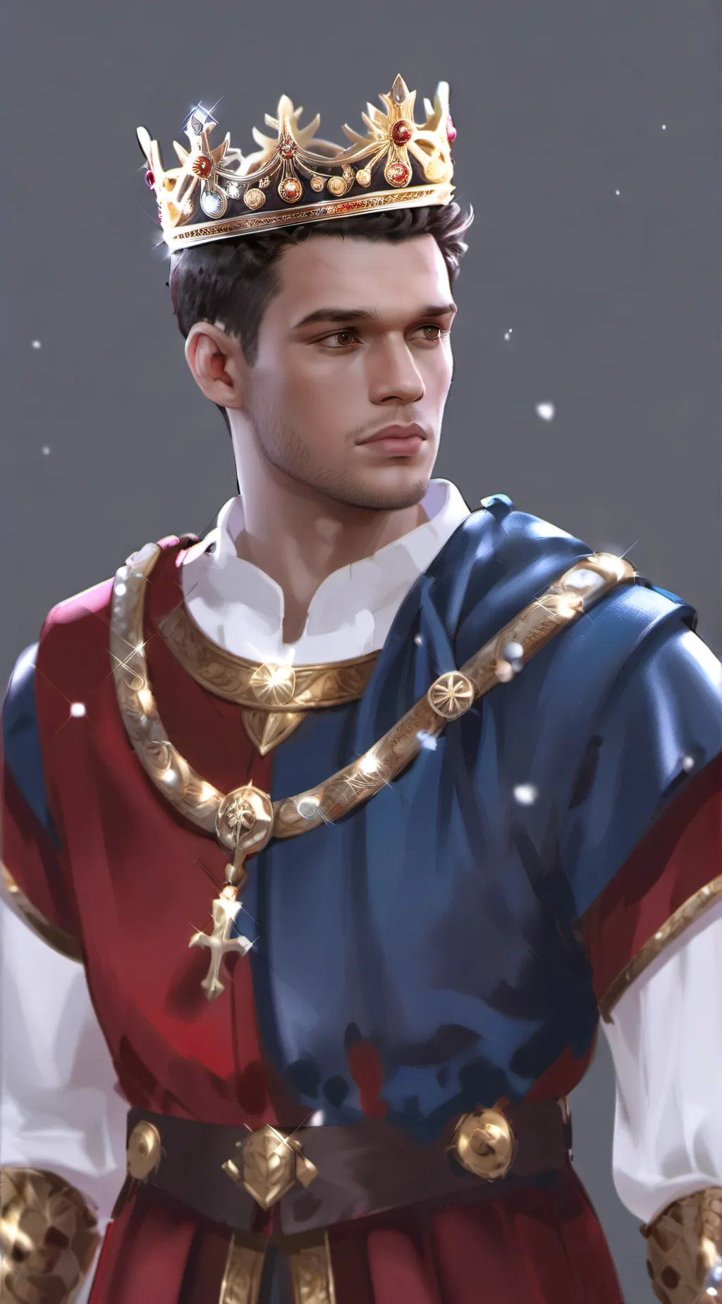 ai character: King Jarell  background