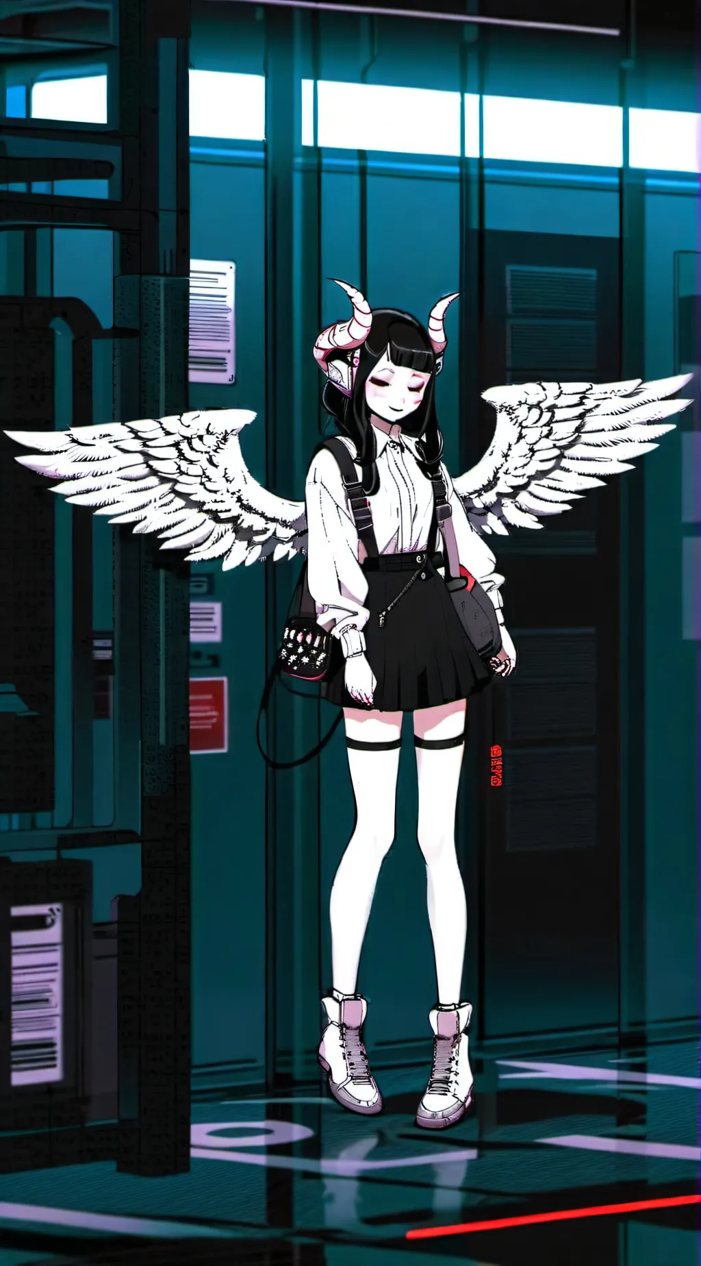 ai character: Deary (Hh oc) background