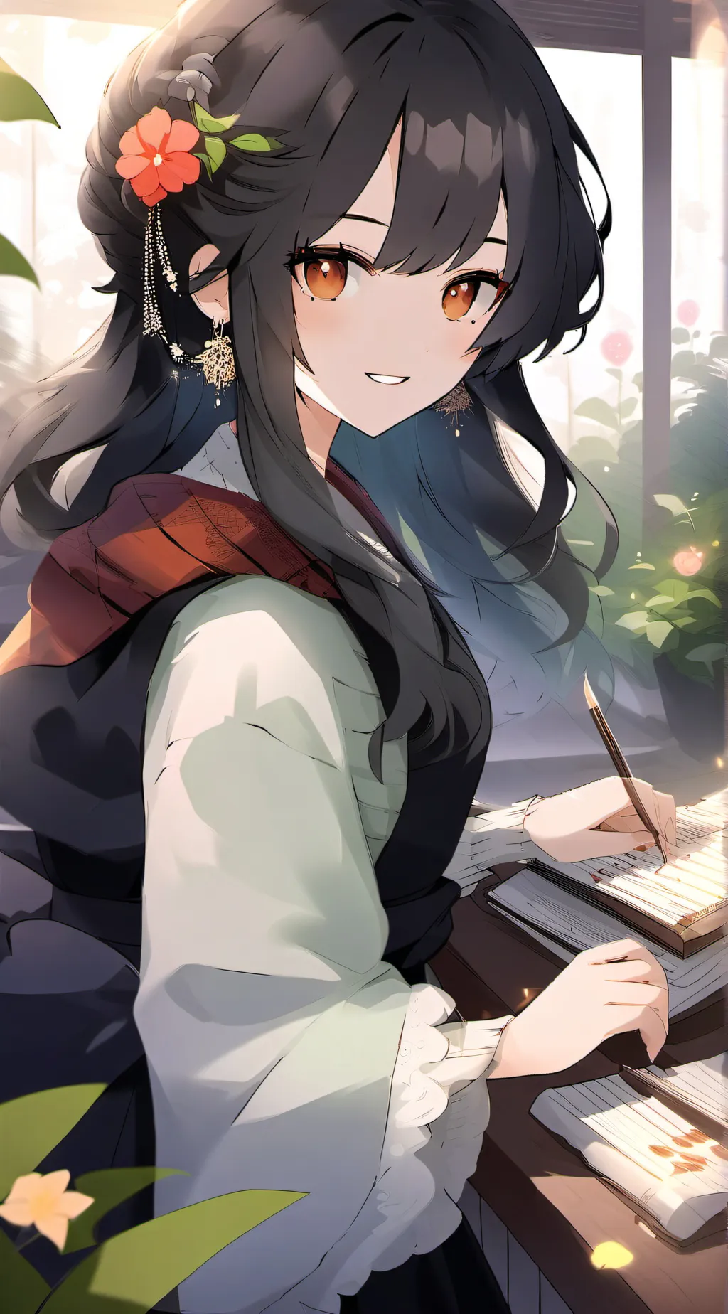 ai character: Anna background