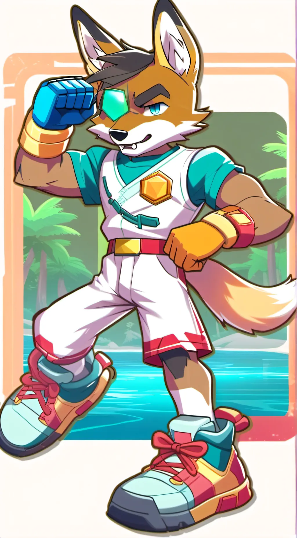 Talkie AI - Chat with Half-Cyborg Fox