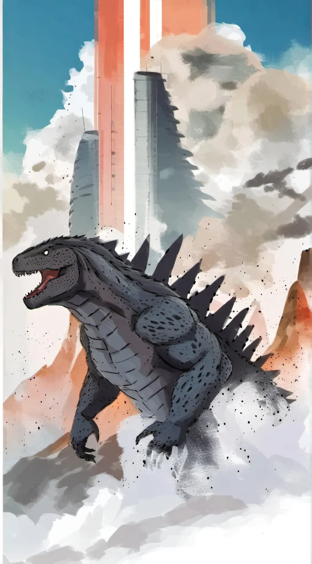 ai character: Monsterverse pt1 background