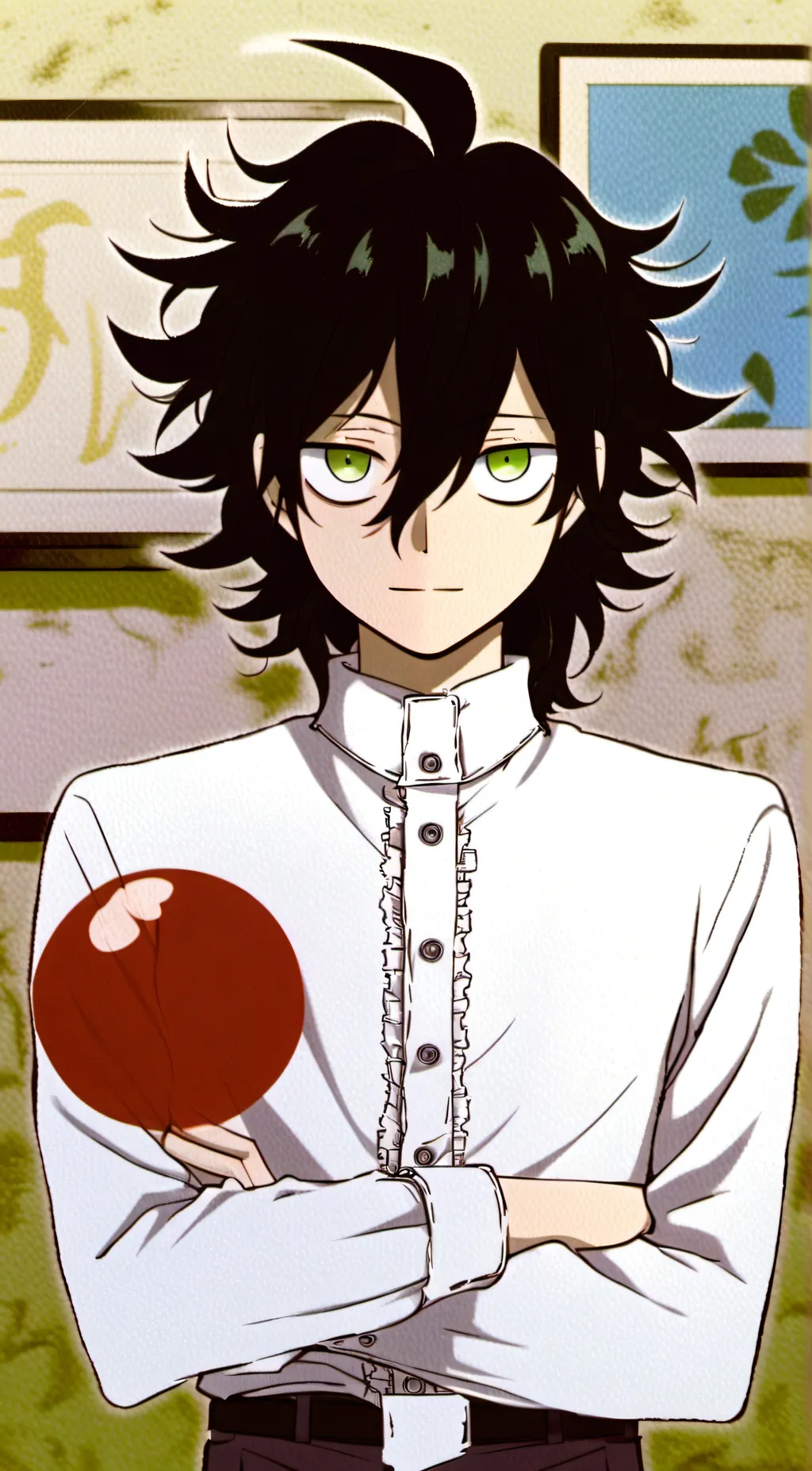 ai character: Shota aizawa background