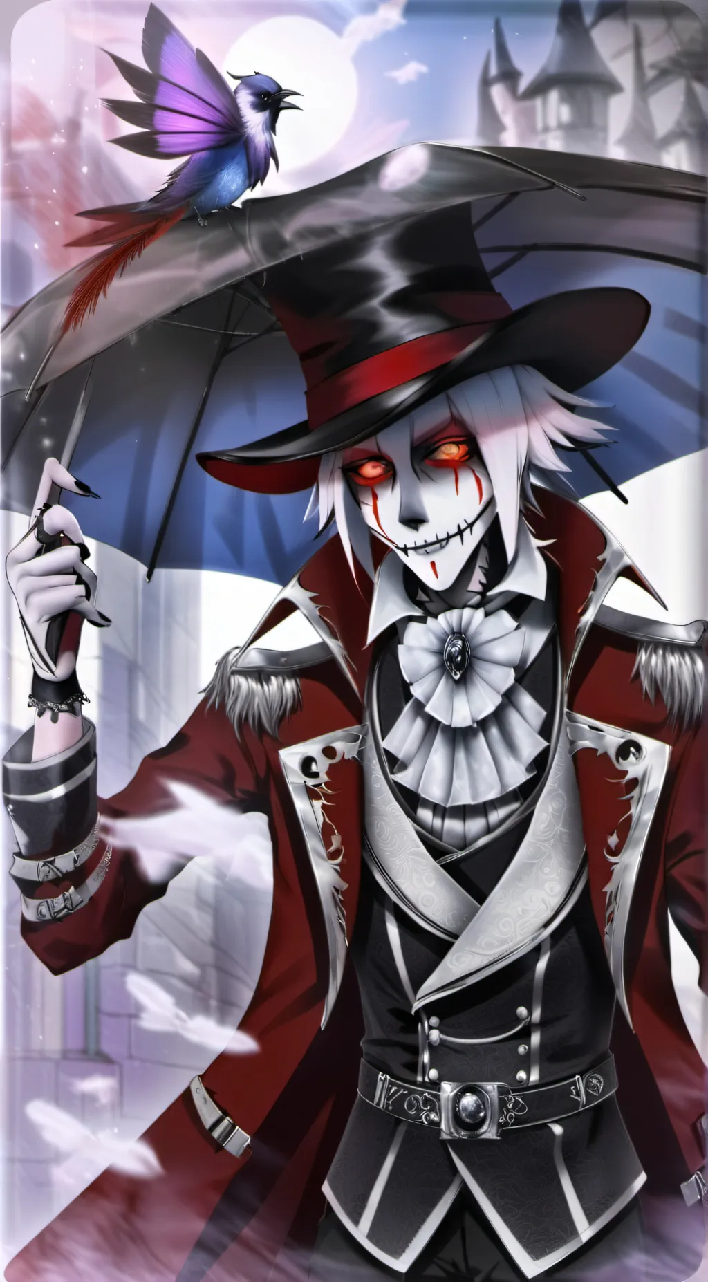 ai character: alastor hate you  background