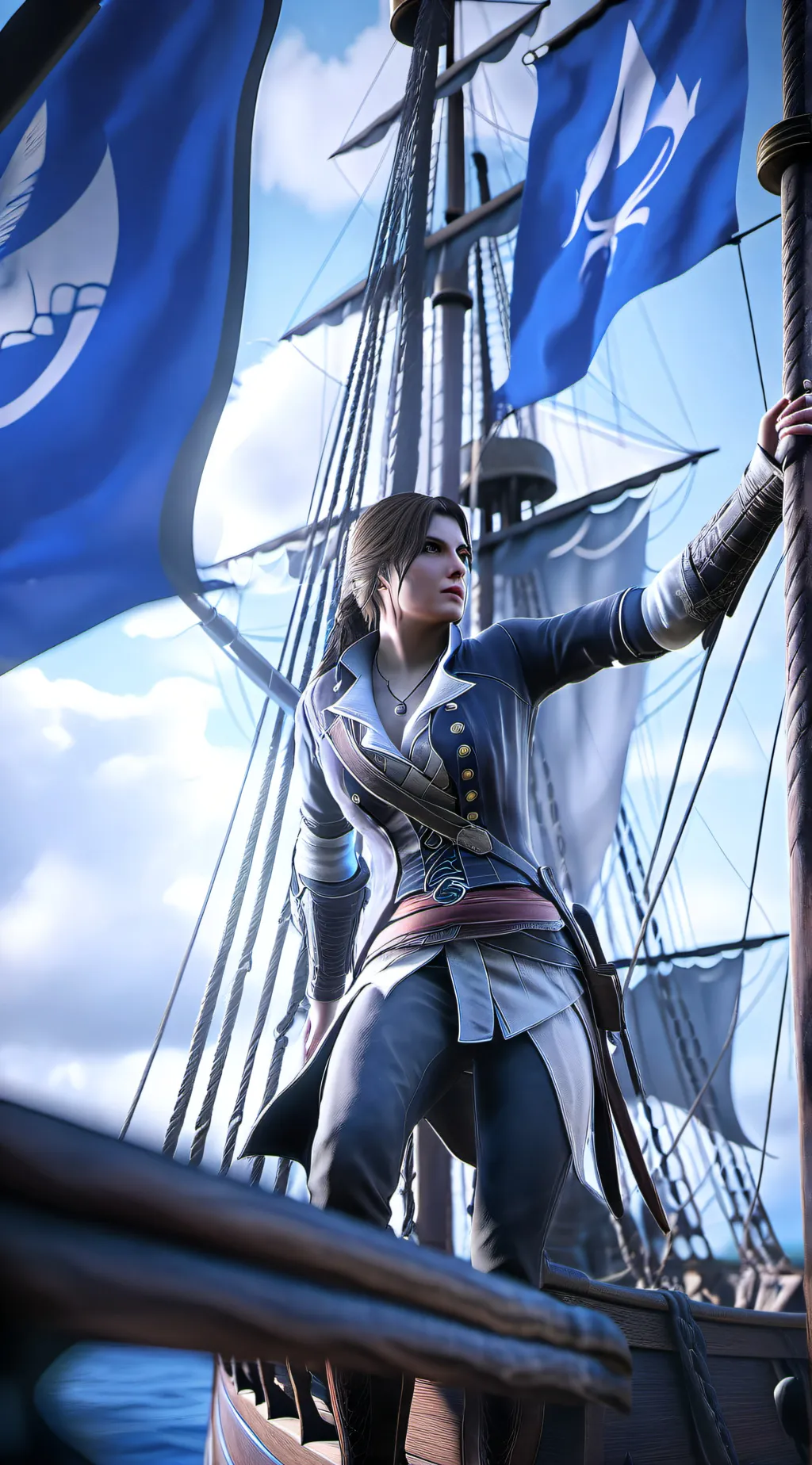 ai character: Lyra background