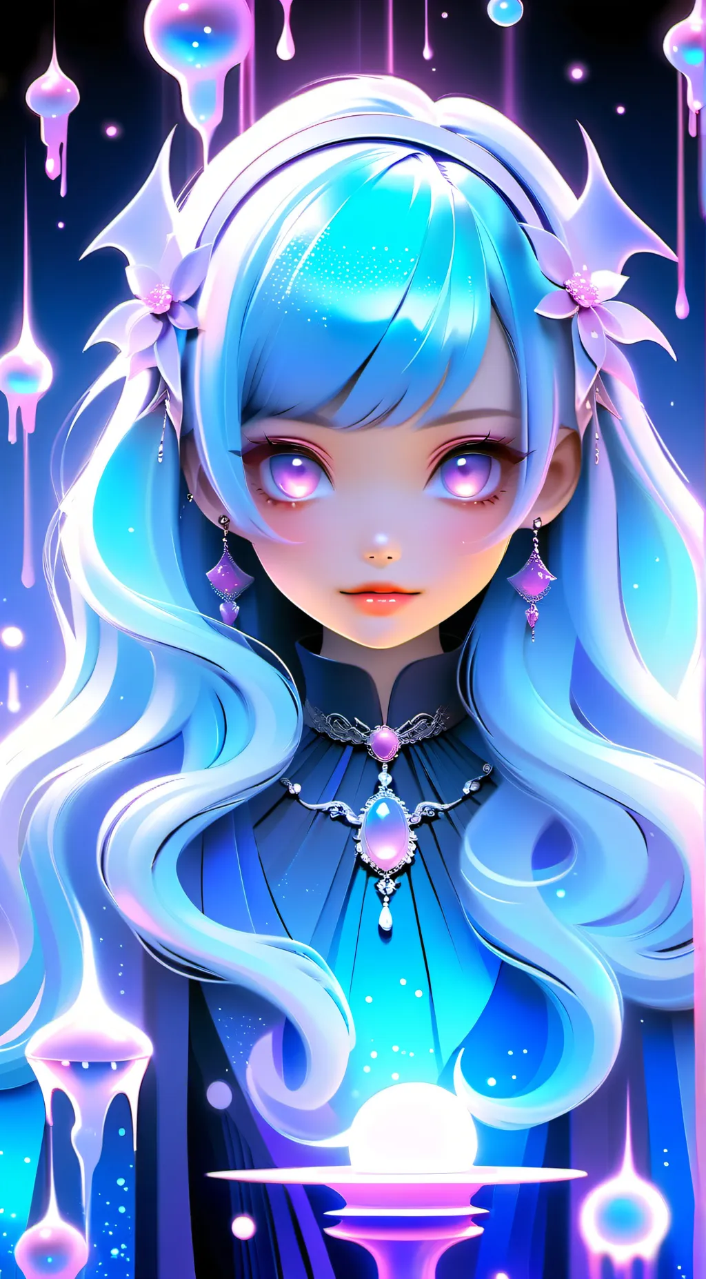 ai character: ☯️ Mellanie 🎼 background