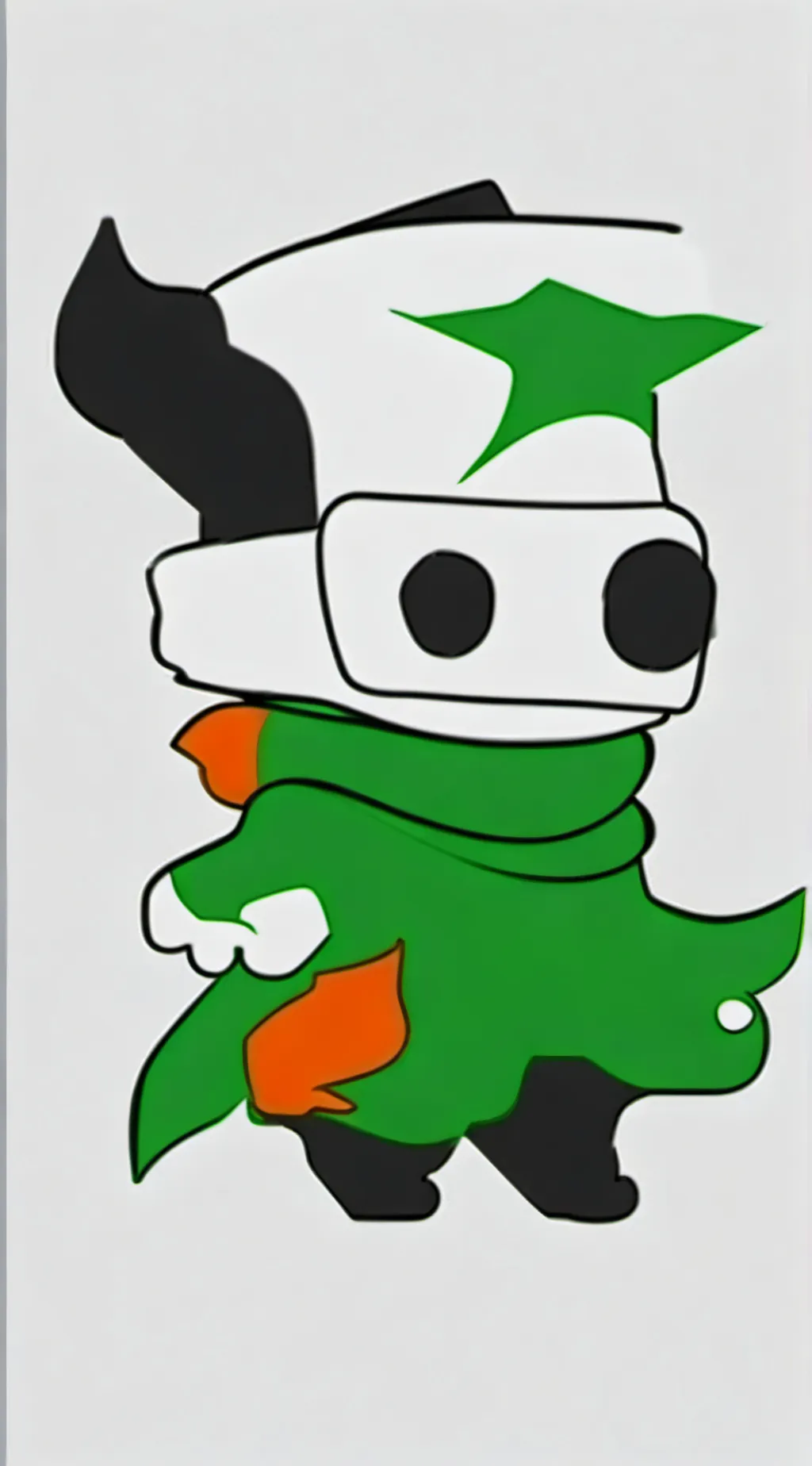 ai character: smokeebee background