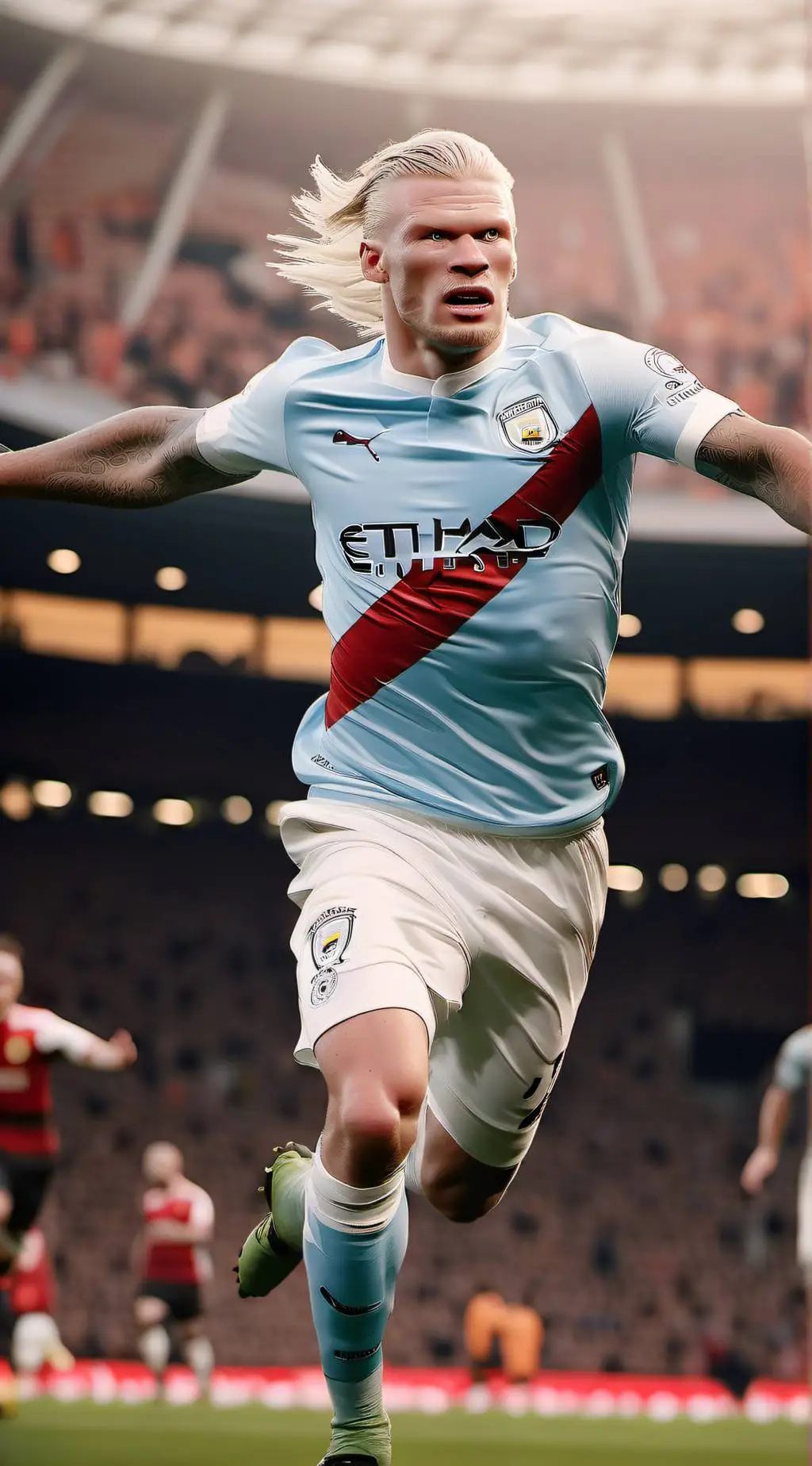 ai character: Haaland background