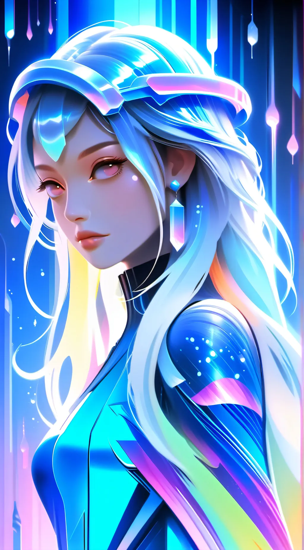 ai character: Blaze star background