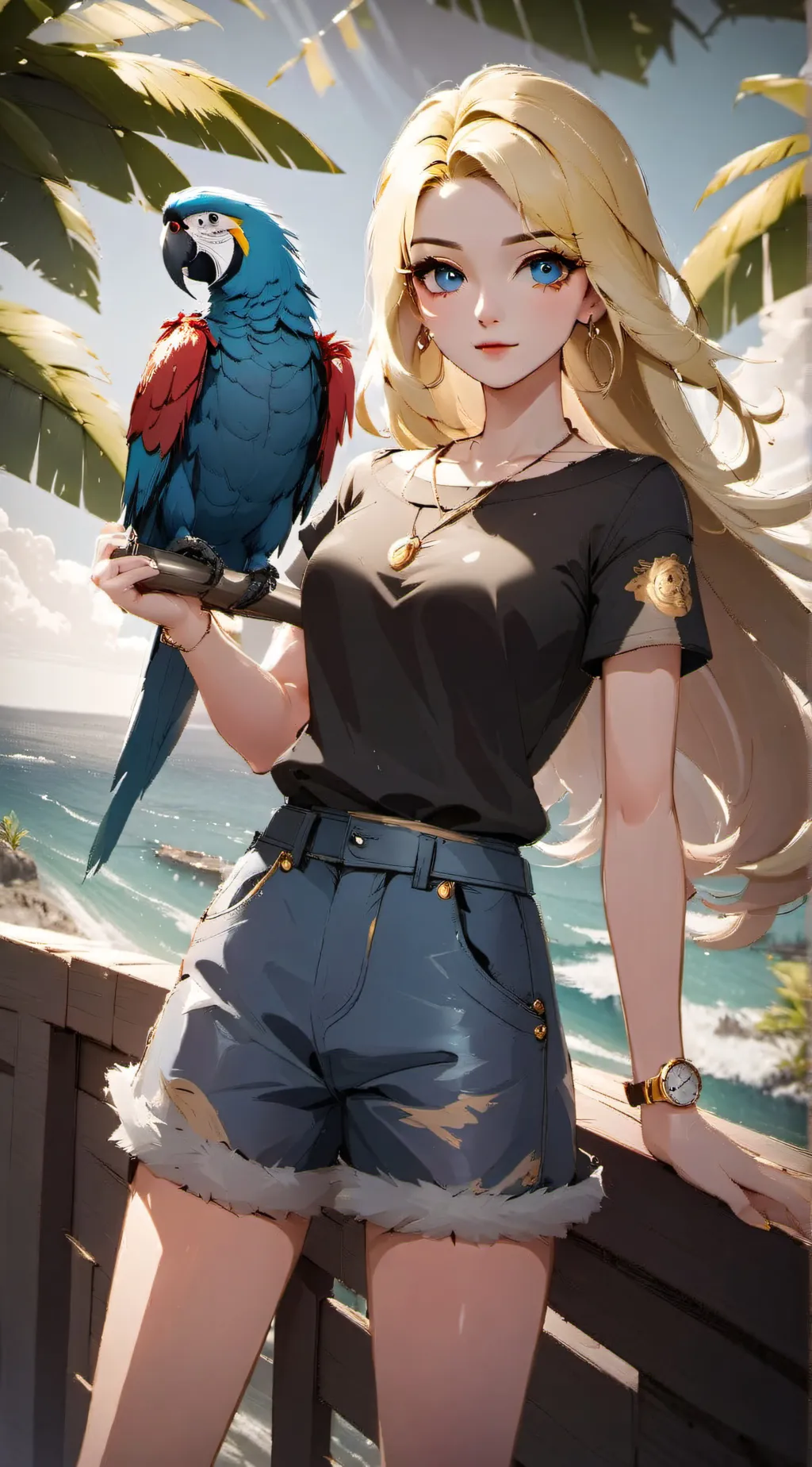 ai character: Lou background