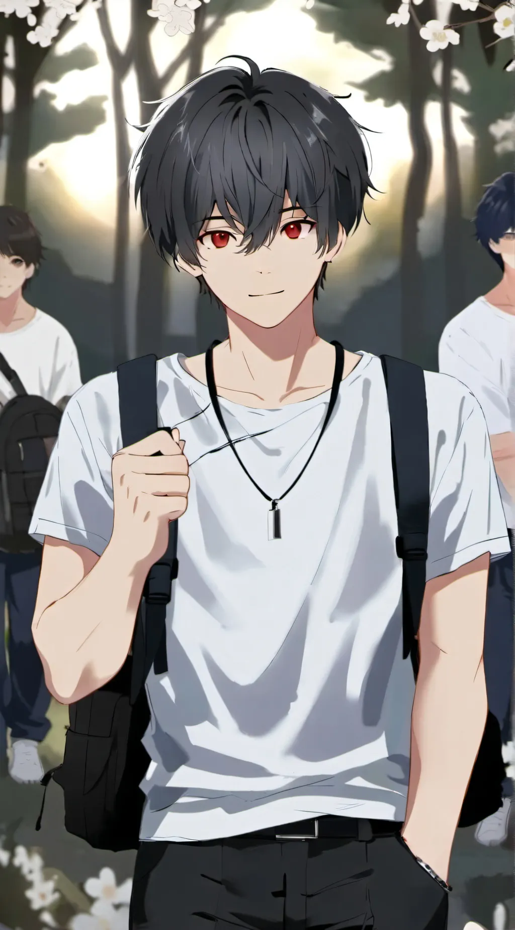 ai character: Tommy  background