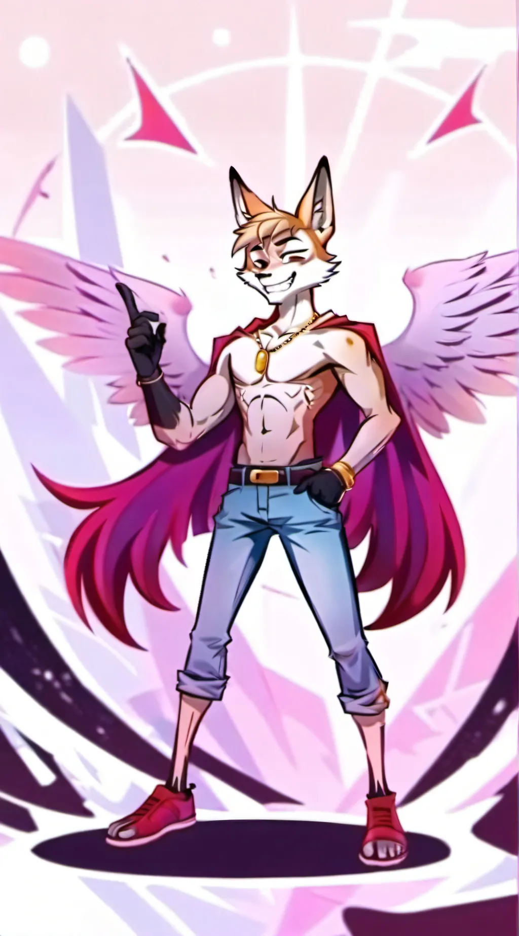 ai character: Luke background