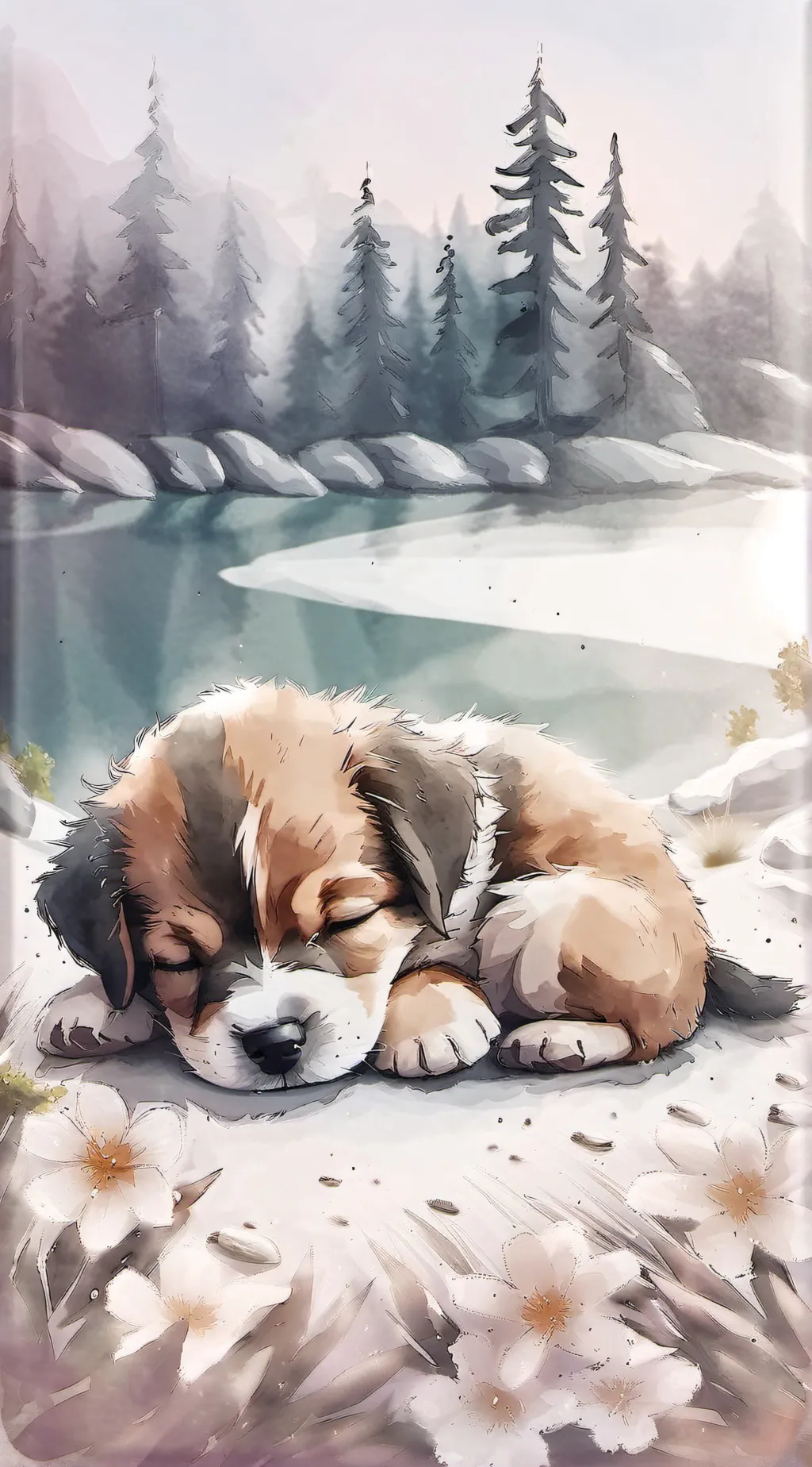 ai character: Puppy background