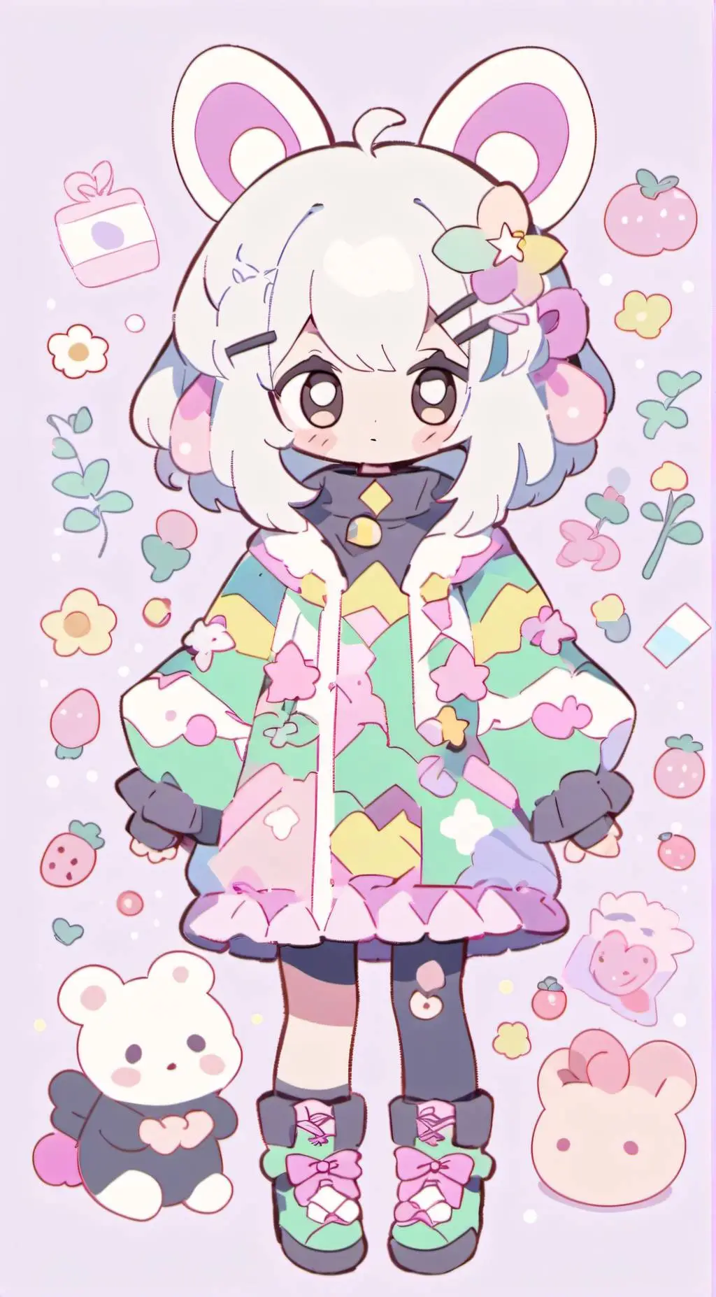 ai character: FPE Kindergarden! background