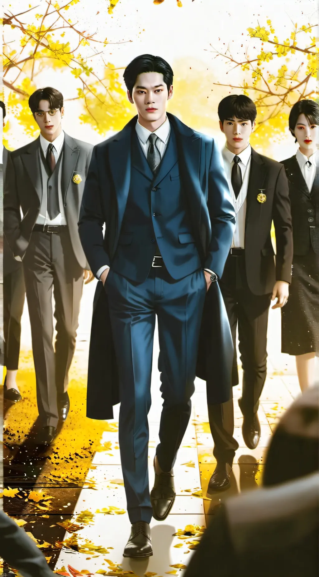 ai character: human namshin  background